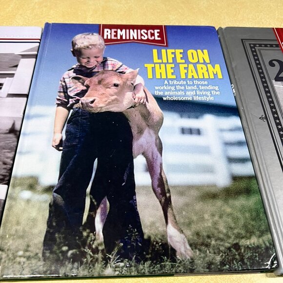Reminisce 3 Book Set - Life on the Farm, 25th Anniversary & Amercian Heroes - Picture 3 of 7